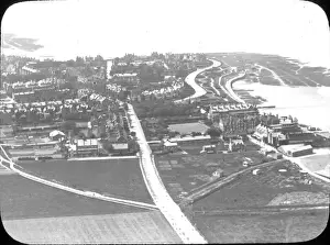 Simmonds Prints: O E Simmonds aerial view of Margate Kent