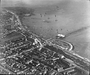 O E Simmonds aerial view of Southend