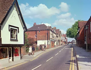 Sevenoaks Prints: Top o the Hill, London Road, Sevenoaks