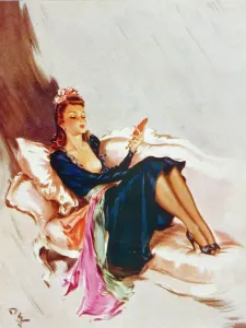 Reclining Prints: O. K. by Me by David Wright