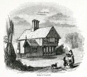 1842 Gallery: Oak Lodge, Dropmore, Buckinghamshire