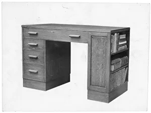 Showroom Prints: An Oak writing desk
