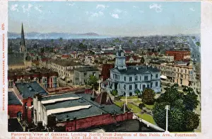 Fourteenth Prints: Oakland on east side of San Francisco Bay, California, USA