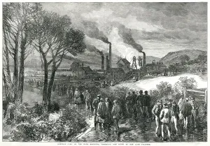 Explosions Prints: Oaks Colliery 1866