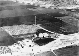 Obelisk of Senusret I, site of Heliopolis, Egypt