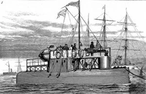 Images Dated 22nd February 2005: The Obelisk Ship Cleopatra off Gravesend, 1878