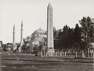 Tall Gallery: The Obelisk of Theodosius, Hippodrome, Istanbul, Turkey