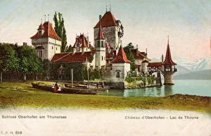 Images Dated 27th July 2011: Oberhofen Castle, Switzerland