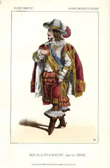 Alexandre Prints: Obin as the Duc de Beaufort in Niedermeyer s