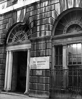 Observer Prints: The Observer newspaper office