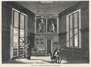 Observatories Prints: Observing Room / Greenwich
