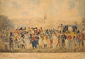 Images Dated 6th November 2013: Occupation of Paris, 1815