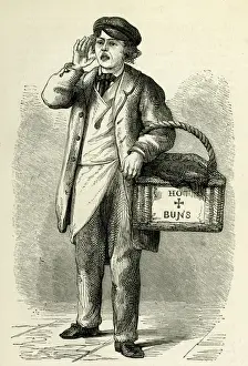Occupations 1882 - Hot Cross Buns Seller