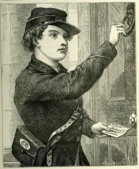 Knocking Prints: Occupations 1882 - Post Boy