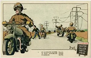 Occupying Prints: Occupied Germany - American Dispatch Riders
