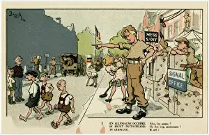 Mess Prints: Occupied Germany - German children sent packing