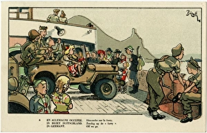Images Dated 6th May 2016: Occupying American troops in Germany after the end of WW2