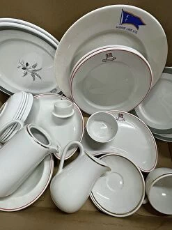 Dish Collection: Ocean liner china items