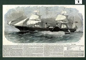 Glazed Prints: Ocean Liner - new steamship, Persia
