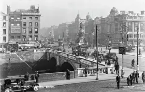 Monuments Prints: O'Connell Bridge, Dublin