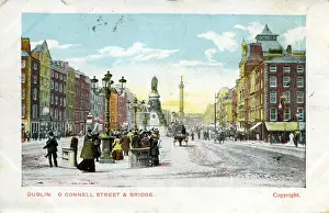 Oconnell Prints: OConnell Street, Dublin, County Dublin