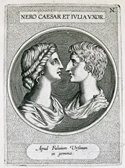 Claudius Prints: OCTAVIA (42-62). Roman empress, wife of Nero