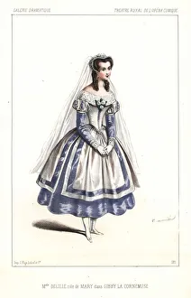 Octavia de Lille as Mary in Gibby la Cornemuse, 1846 Octavia de Lille as Mary in Gibby la Cornemuse, 1846