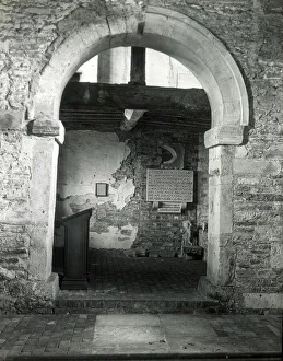 Anglo Saxon Gallery: Oddas Chapel, Deerhurst, Gloucestershire