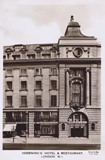 Restaurant Prints: Oddeninos Hotel & Restaurant, London
