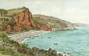 Oddicombe Beach, Babbacombe, near Torquay, South Devon