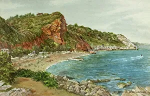 Oddicombe Beach, Babbacombe, near Torquay, Devon