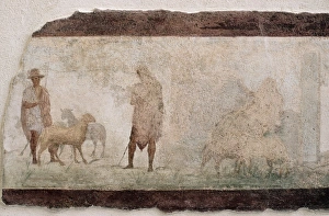 Odyssey Gallery: Odysseus returns home. Roman Fresco