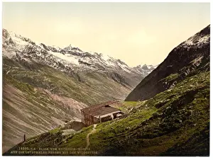 Oetz Valley, view from Hochjoch Hotel with the Wildspitze, T