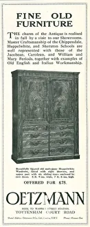 Oetzmann Advertisement
