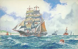 Hopkins Prints: Off the Gull Light