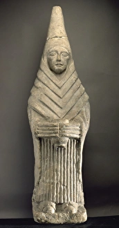 Images Dated 20th September 2016: Offerng female Iberian sculpture. 2nd-3rd centuries BC