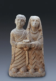 Castillo Gallery: Offerors Couple. Iberian