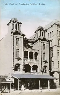 Balustrade Prints: Office building, Durban, Natal Province, South Africa