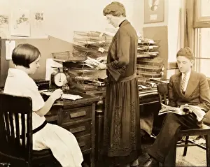 Office workers