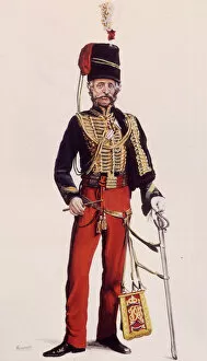 11th Collection: Officer of the 11th Hussars