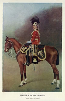 Lancers Collection: Officer of the 16th Lancers