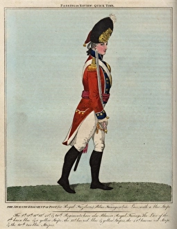 Images Dated 9th February 2012: Officer, 7th Regiment of Foot, Royal Fusiliers