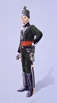 Peninsular Prints: Officer - 95th Rifles (Peninsular War)