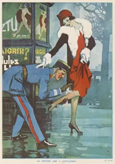 An Officer And A Gentleman. By Blam