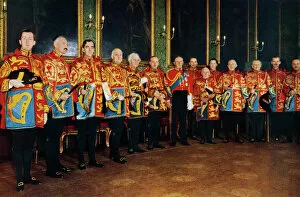 Images Dated 14th October 2011: The Officers of Arms of the College of Heralds