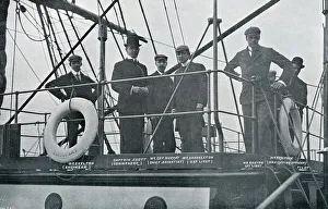 The Officers of British Antarctic Ship Discovery