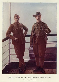 Gregory Prints: Officers, City of London Imperial Volunteers