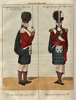 Two Officers of the Highland Infantry