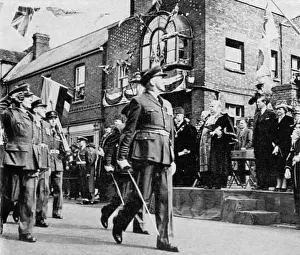Mayor Prints: Officers and Men of the R. A. F. Station at Abingdon, one of the main airfields of