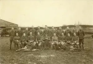 Flanagan Prints: Officers of No24 Squadron RAF in France 29 November 1918